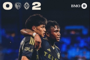 美职联-温哥华白浪2-0堪萨斯城，穆勒因踝关节伤势缺席